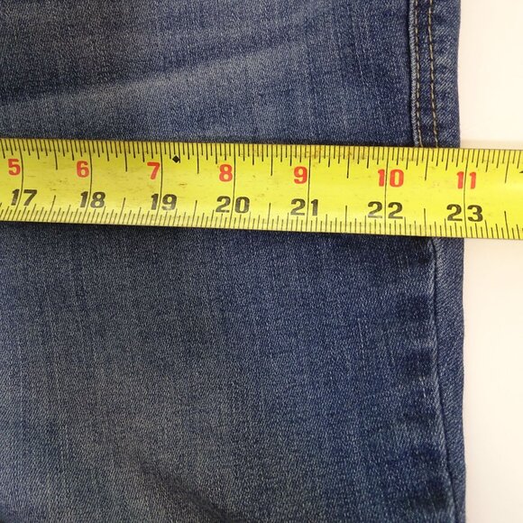 Torrid Women Sky High Kick Boot Crop Jeans Ripped Size 22 Super Soft 41955348 - Picture 12 of 16